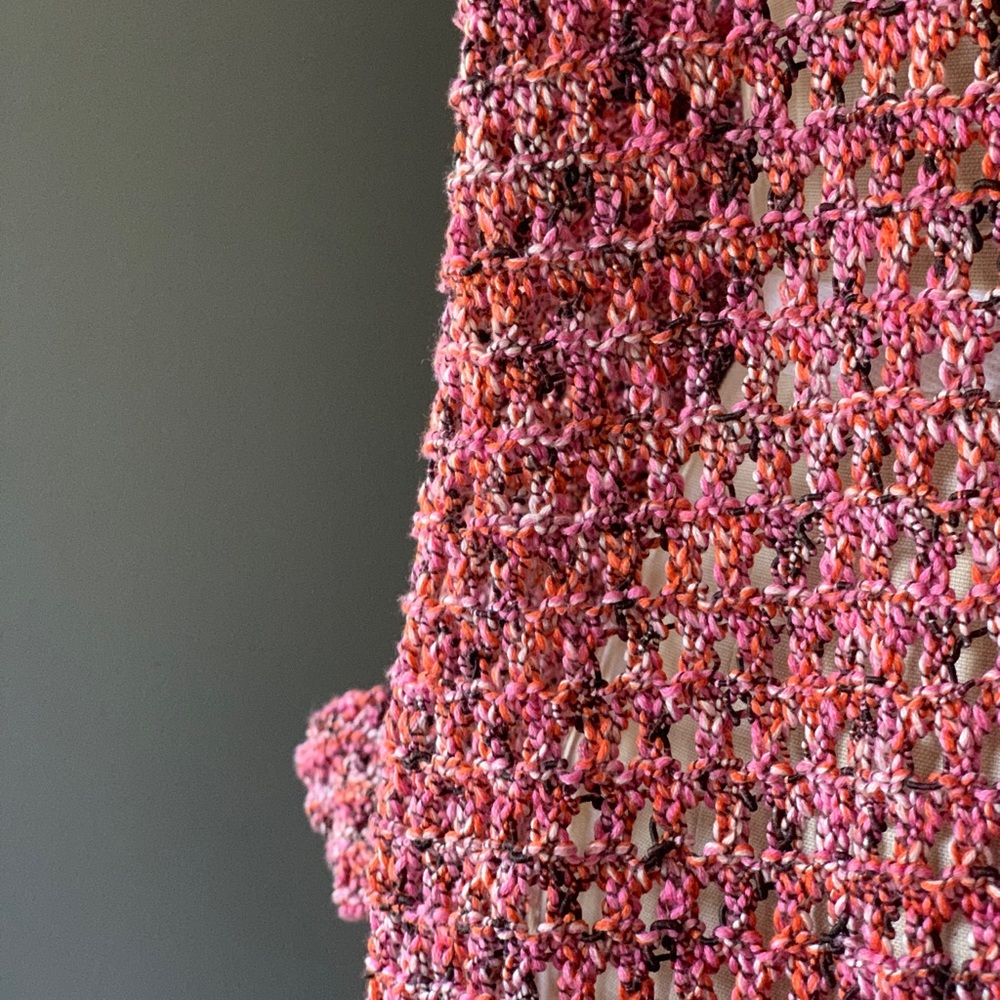 Multi-Color Knit Slouchy Sweater - Picture 4 of 5